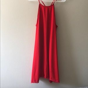 Light Flowy Red Dress